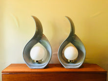 Gray Vitrex Art Deco Ceramic Lamp, 1 available