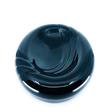 Vintage Black Haeger Ceramic Catch All