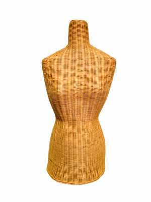 Women’s Life Size Wicker Bust