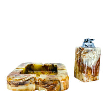 Faux Marble Resin Smoking Set