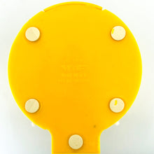Vintage Yellow Acrylic Desk Organizer