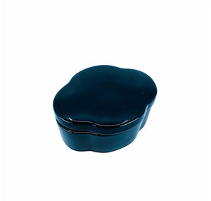 Fitz & Floyd Black Trinket Box