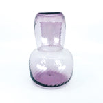 Vintage Purple Swirl Bedside Carafe