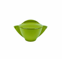 Vintage Mello-Ware Melamine Green Sugar Bowl & Butter Dish