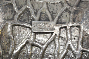Vintage FB ROGERS Silver Plated Peanut Dish
