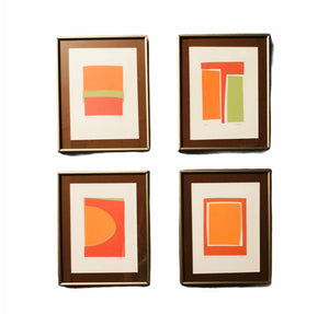 Series of 4, Signed Prints: One, Soho, Space, Horizons