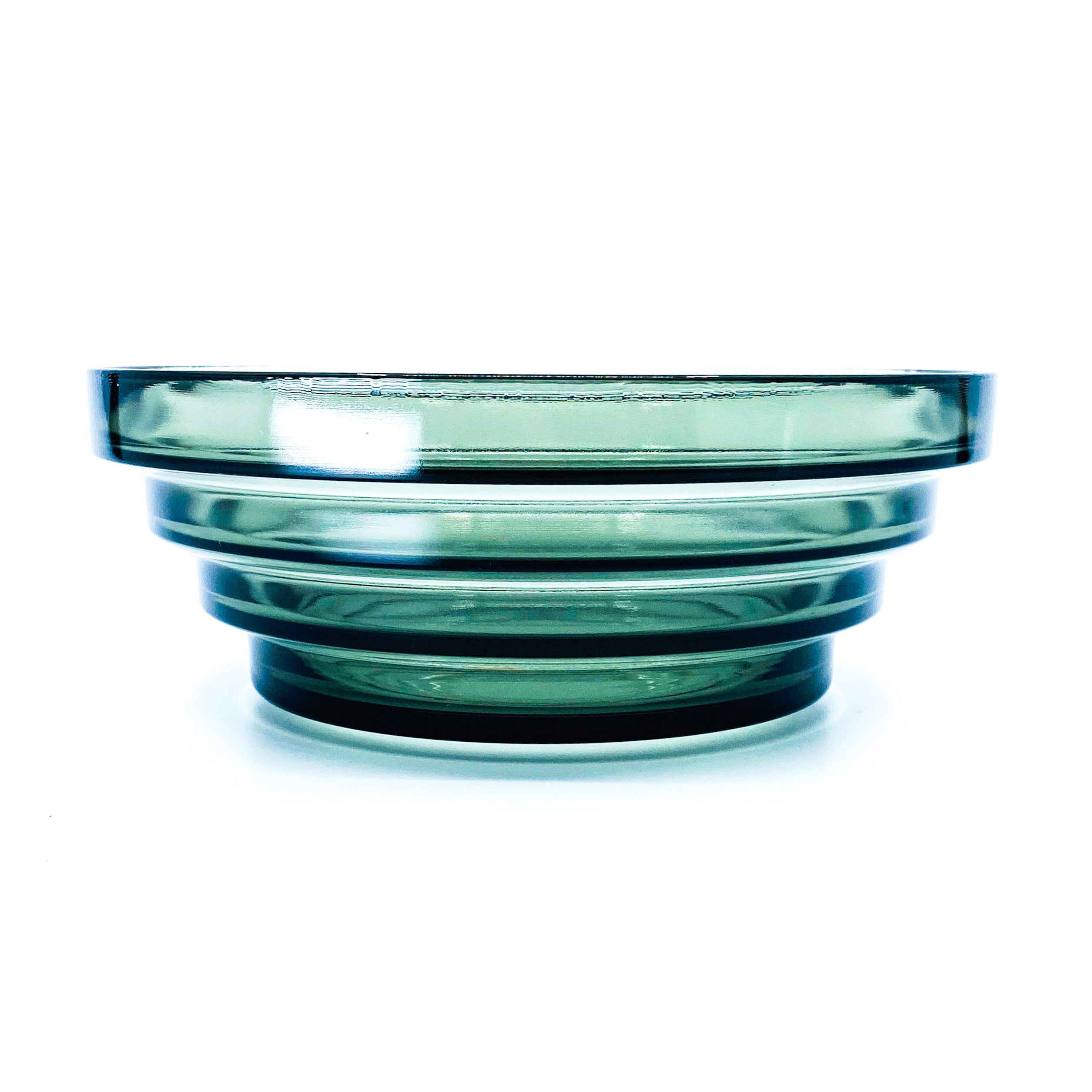 Geometric Round “Pyramid” Bowl