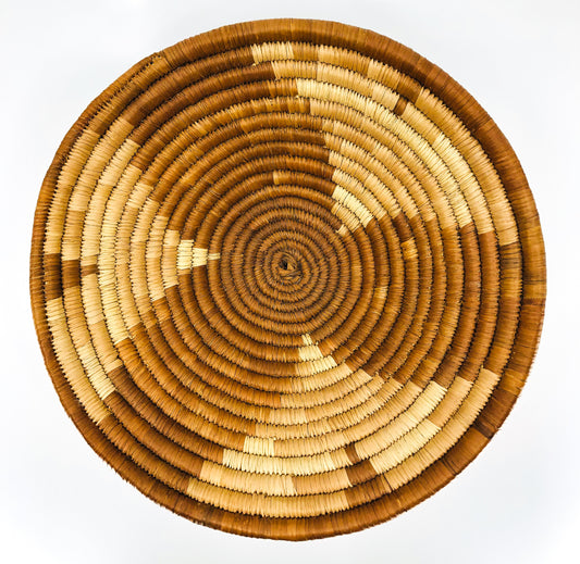10” Sisal & Sweetgrass African Woven Basket