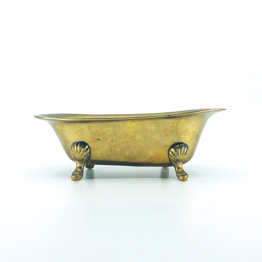 Vintage Brass Bathtub