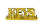 Vintage Brass “Keys” Key Hook / Holder