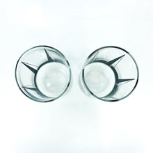 S/2 MCM Atomic Style Drinking Glasses