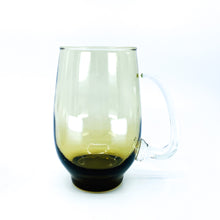 Smoked Glass Mugs, Set of 2