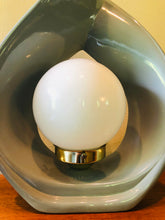 Gray Vitrex Art Deco Ceramic Lamp, 1 available