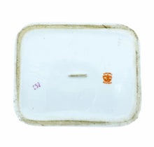 Antique Victoria Austria Porcelain Sardine Box