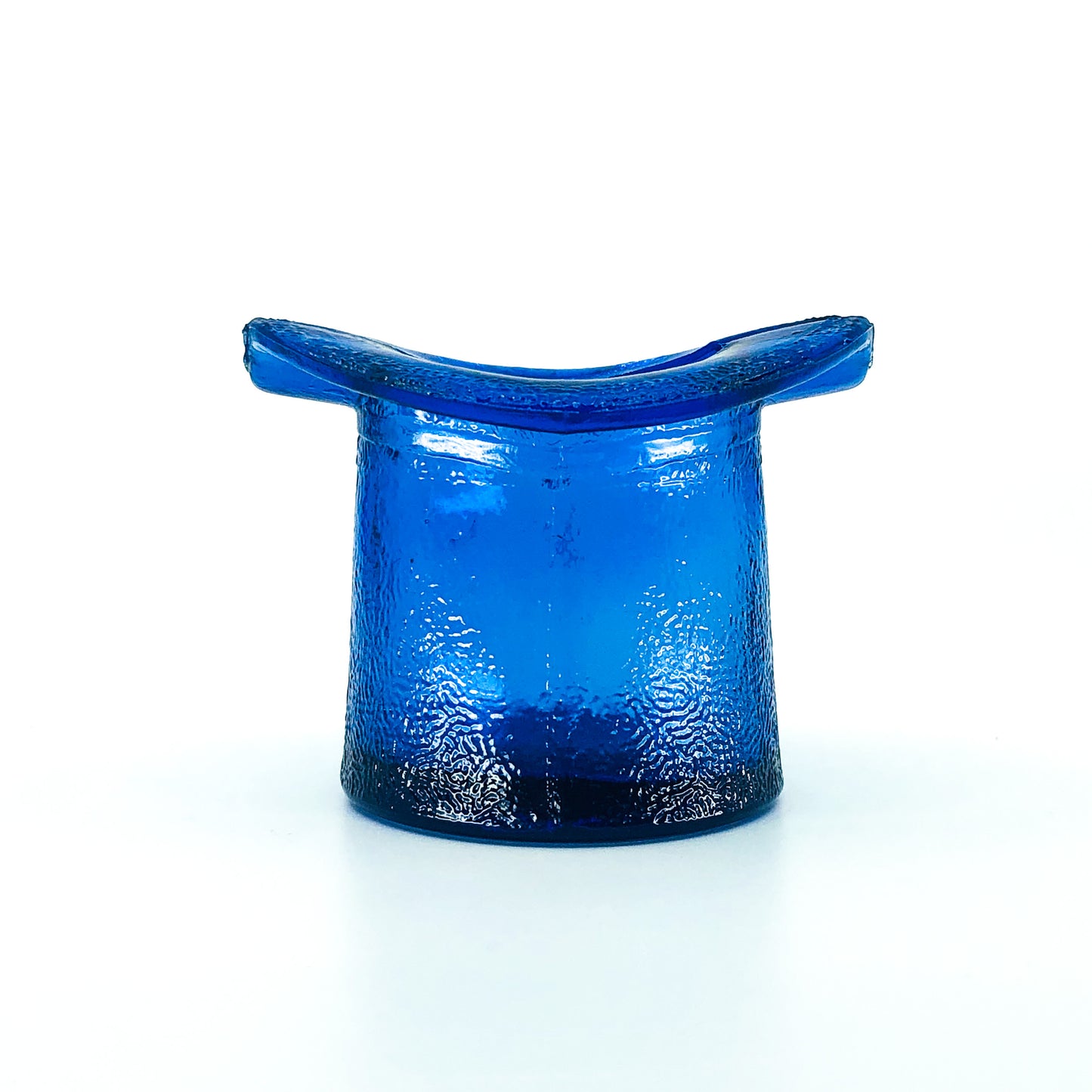 Glass Top Hat Ashtray