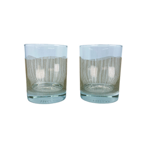 Wavy Glitter Glasses, a pair