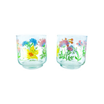 M Dia Floral Short Stack Glasses, Pair