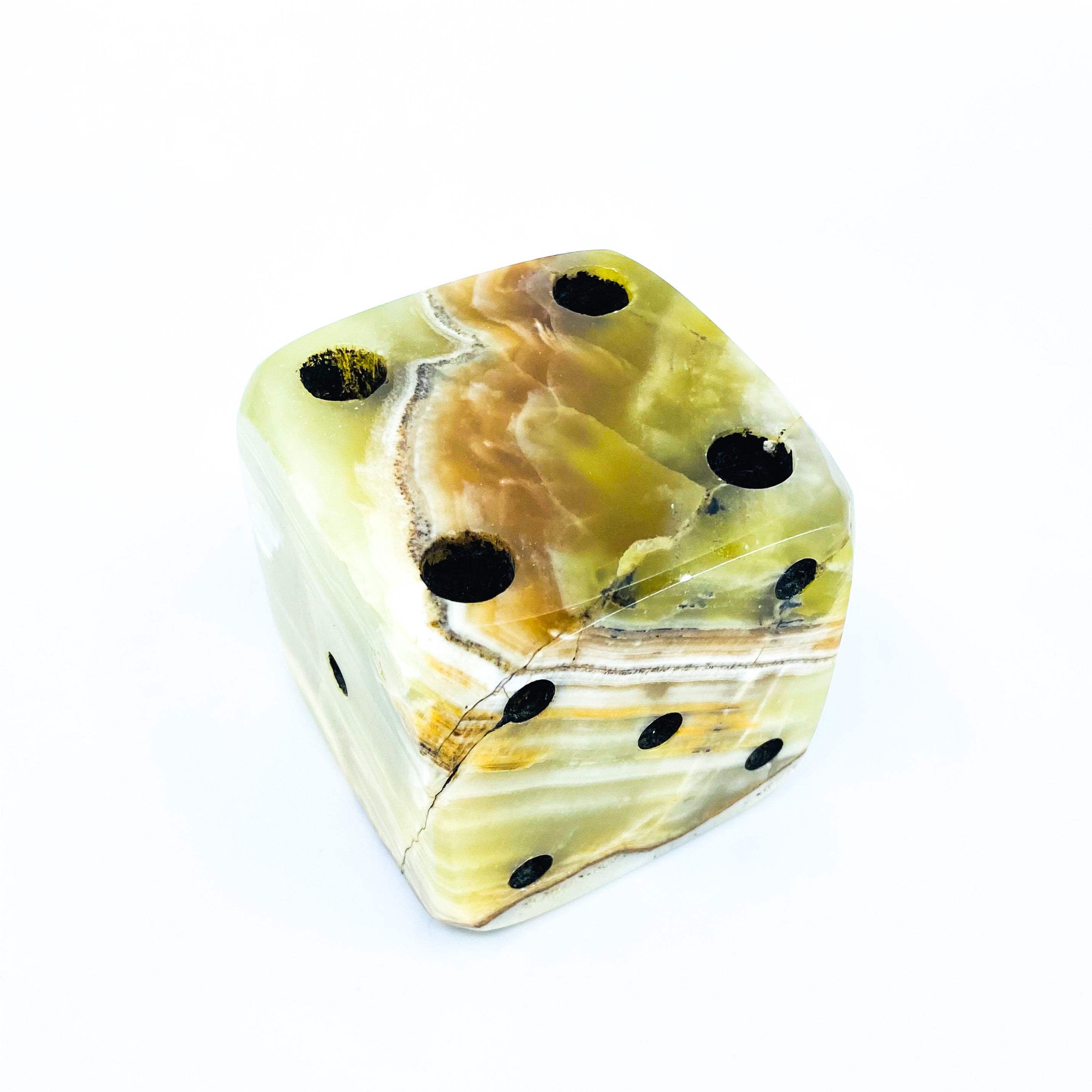 Onyx Dice Pen Holder
