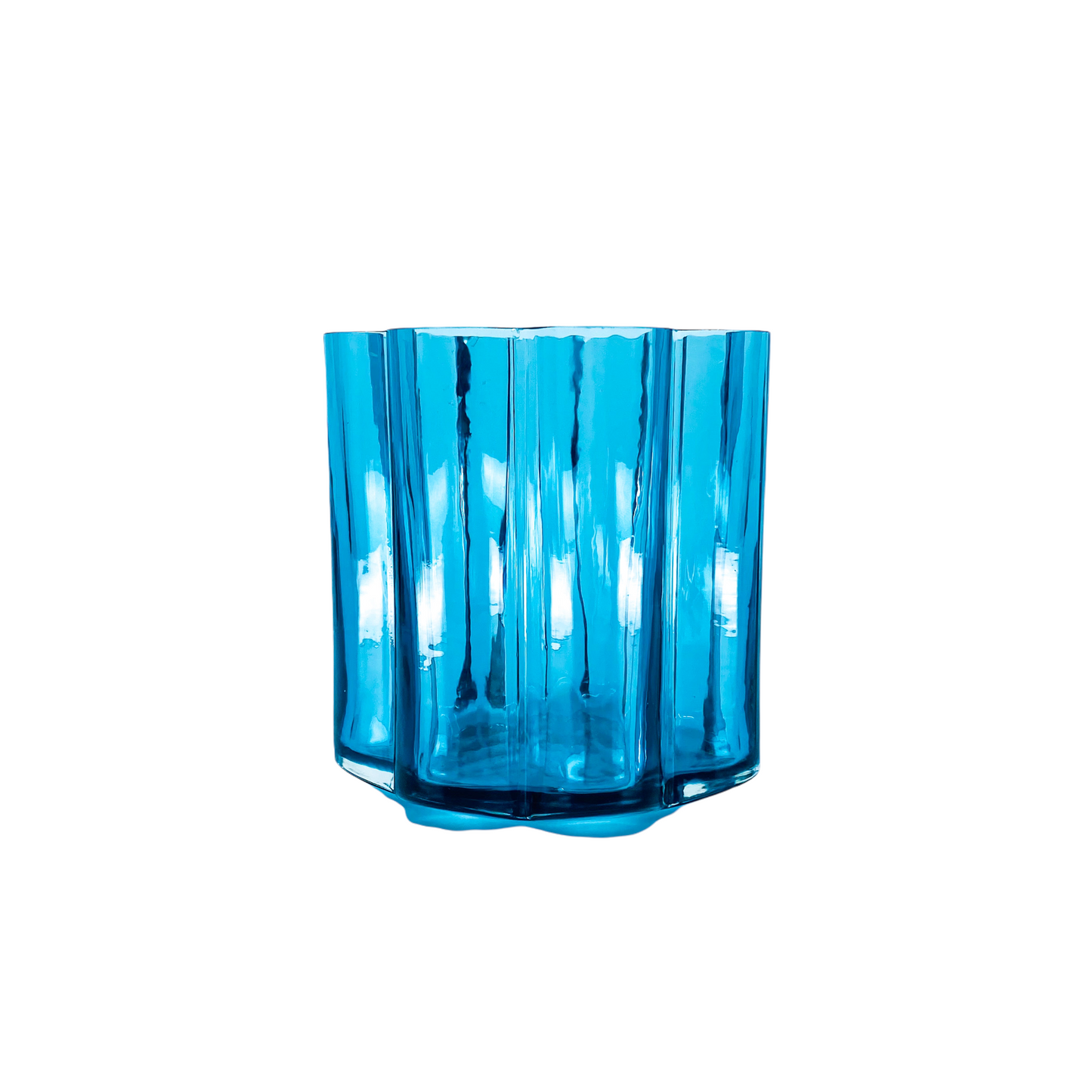 Dansk Ribbed Glass Vase by Jens Quistgaard
