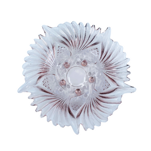 Iridescent Lilac Starburst Dish