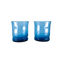 Vintage Libbey Glass Dusky Blue Capri Tumbler