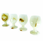 S/4 Onyx Stone Cups