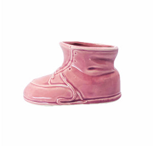 Cutest Ceramic Baby Boot Planter